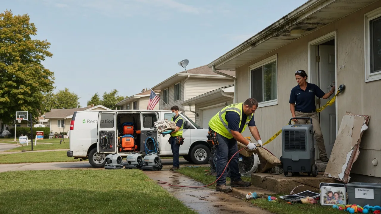 Water Damage Restoration in Cary, NC near me